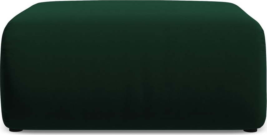 Tmavě zelená sametová podnožka Ekahi – Makamii Makamii