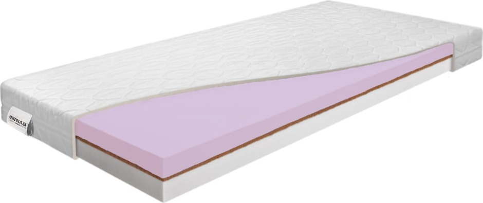 Tvrdá/středně tvrdá pěnová oboustranná dětská matrace 70x140 cm Coco Dreamer – BENAB BENAB