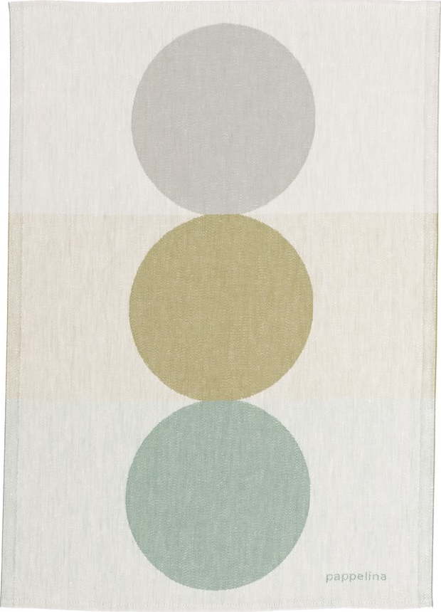 Utěrka s příměsí lnu 46x66 cm Otto Olive – Pappelina Pappelina