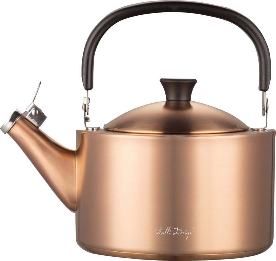 Varná konvice z nerezové oceli v měděné barvě 1