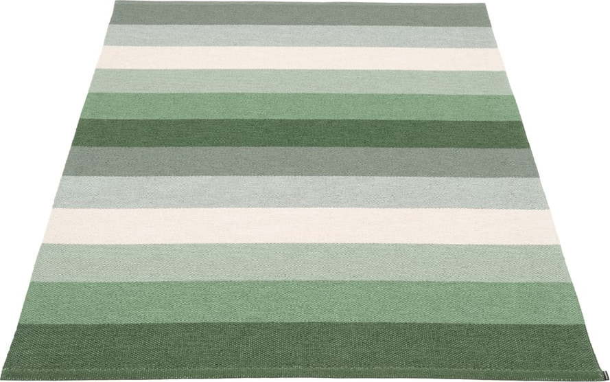 Zeleno-krémový vnitřní a venkovní koberec 140x200 cm Molly Woods – Pappelina Pappelina