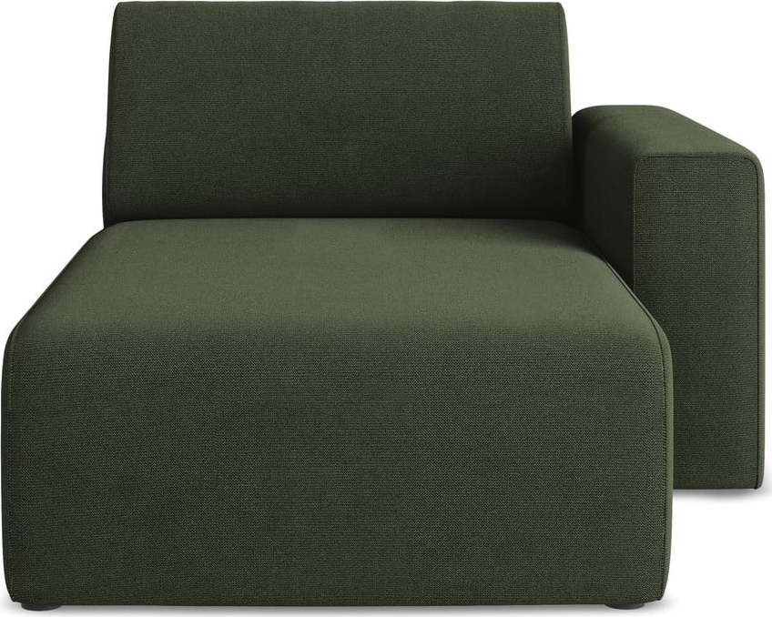 Zelený modul pohovky (pravý roh) Kalea – Makamii Makamii