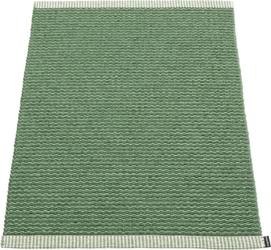 Zelený vnitřní a venkovní koberec 60x85 cm Mono Leaf Oregano – Pappelina Pappelina