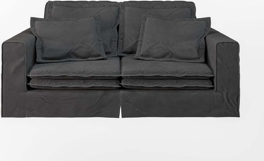 Antracitová pohovka 196 cm Nora – Ropez Ropez