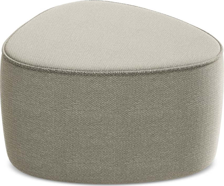 Béžový taburet Keo – Makamii Makamii