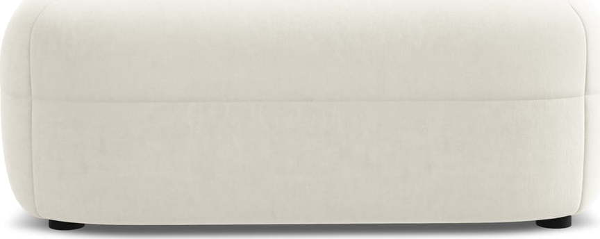 Bílá sametová podnožka Moana – Makamii Makamii