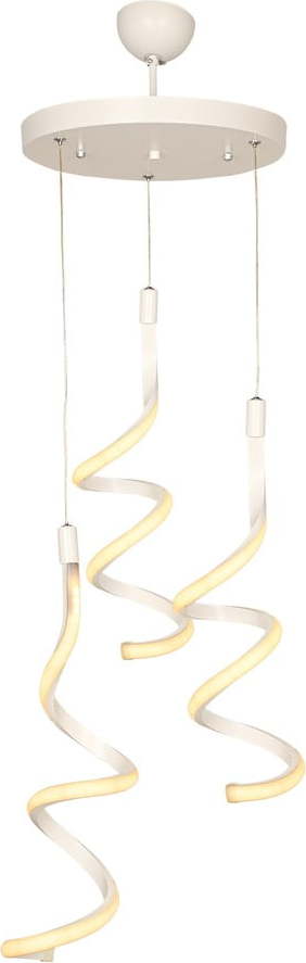 Bílé kovové LED závěsné svítidlo ø 30 cm Hilton – Squid Lighting Squid Lighting