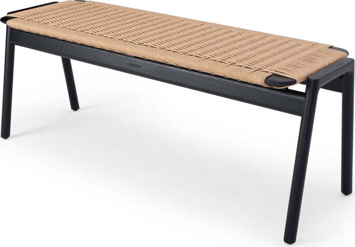 Černá/v přírodní barvě lavice Klupa – Gazzda Gazzda