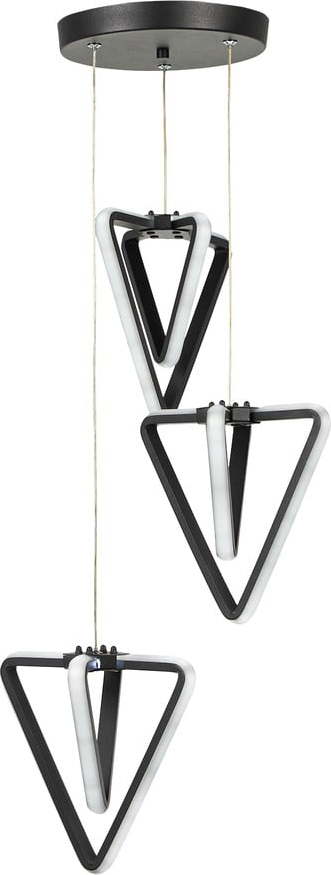 Černé kovové LED závěsné svítidlo ø 20 cm Baris – Squid Lighting Squid Lighting