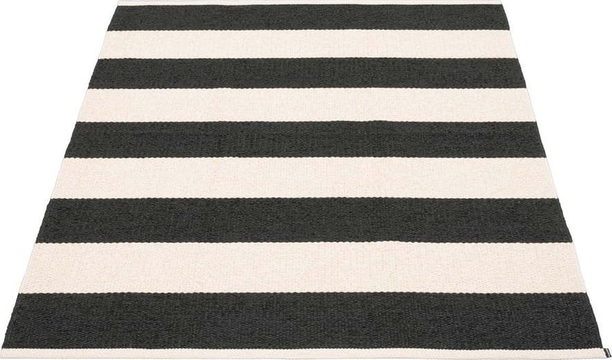 Černo-bílý vnitřní a venkovní koberec 140x180 cm Bob Black Vanilla – Pappelina Pappelina