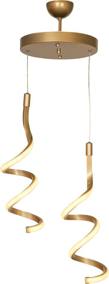 Kovové LED závěsné svítidlo v bronzové barvě ø 25 cm Hilton – Squid Lighting Squid Lighting