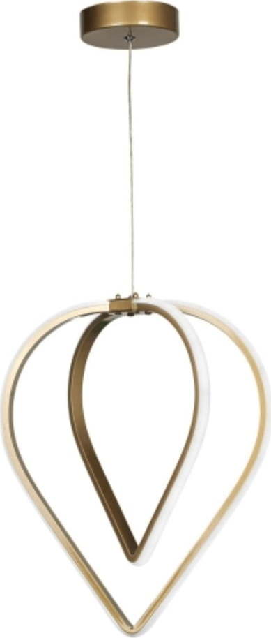 Kovové LED závěsné svítidlo v bronzové barvě ø 33 cm Pars – Squid Lighting Squid Lighting