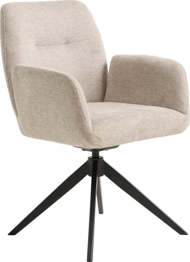 Krémová jídelní židle Roxana – Unique Furniture Unique Furniture