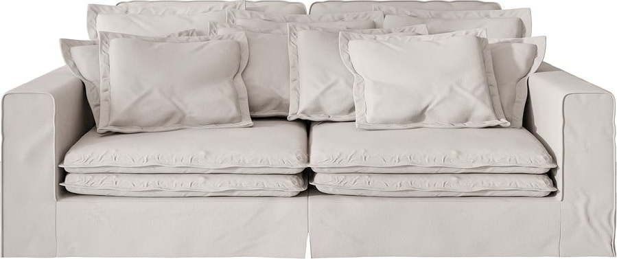 Krémová pohovka 236 cm Nora – Ropez Ropez