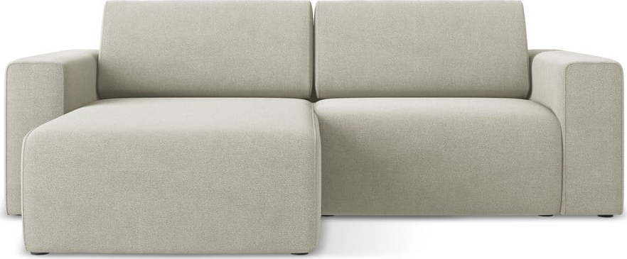 Krémová rohová pohovka (levý roh) Kalea – Makamii Makamii