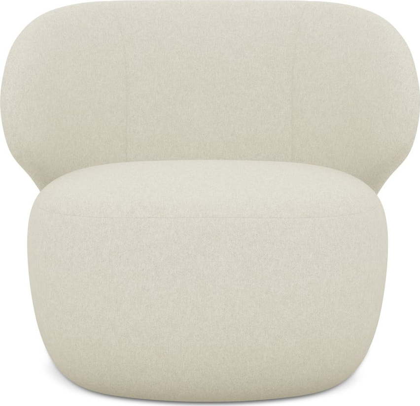 Krémové křeslo Kama – Makamii Makamii