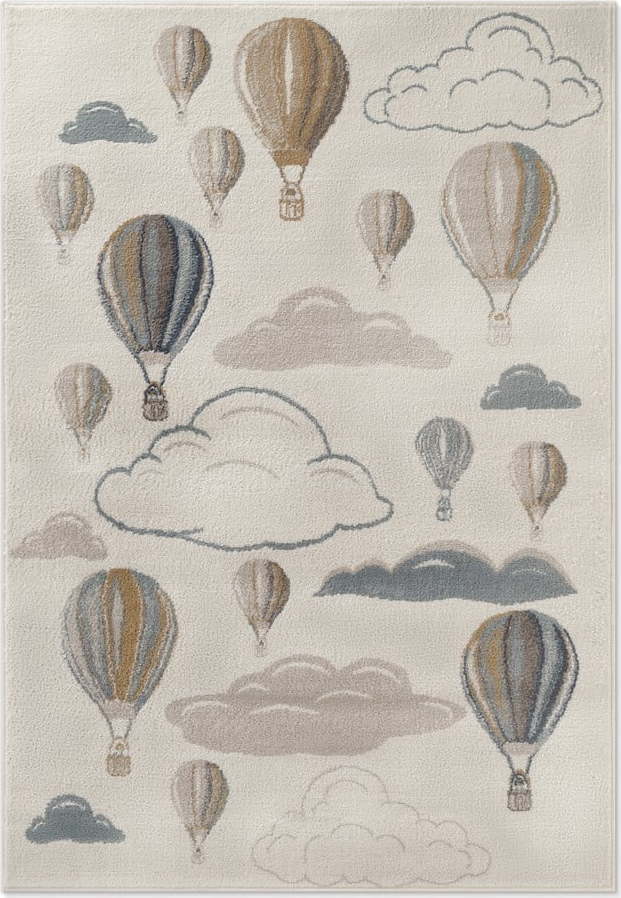 Krémový dětský koberec 160x235 cm Hot Air Balloon – Hanse Home Hanse Home