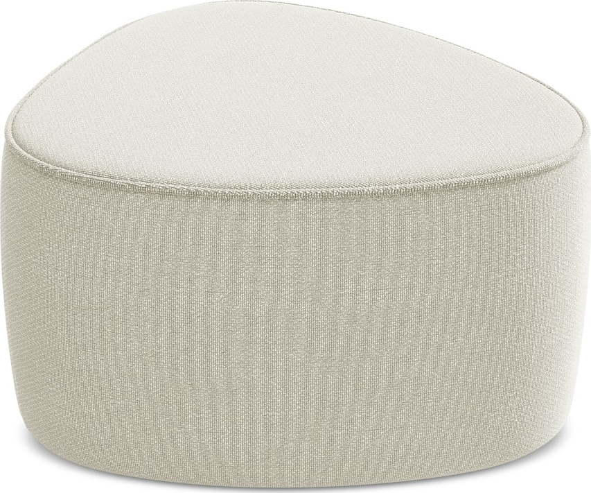 Krémový taburet Keo – Makamii Makamii