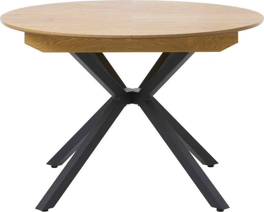 Kulatý rozkládací jídelní stůl s přídavnou deskou ø 120 cm Cesura – Unique Furniture Unique Furniture