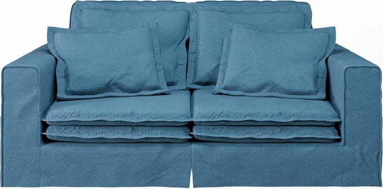 Modrá pohovka 196 cm Nora – Ropez Ropez