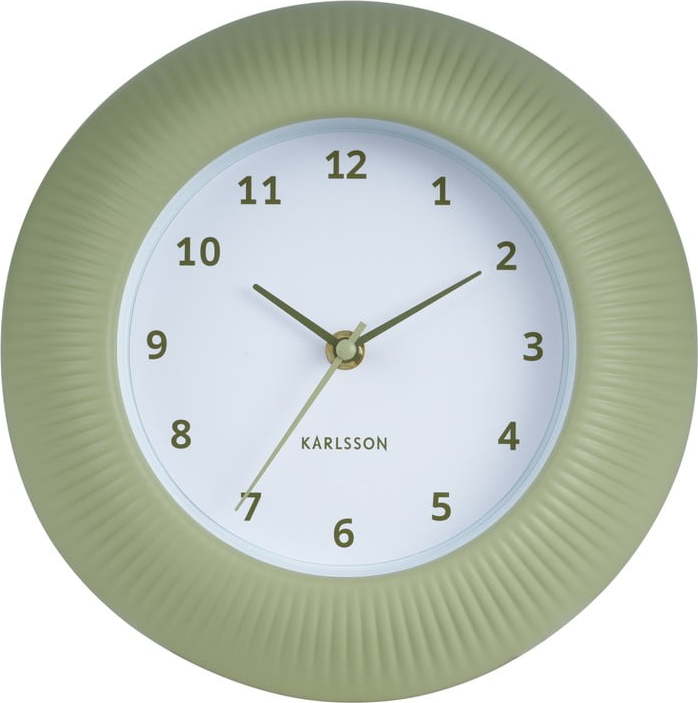 Nástěnné hodiny ø 25 cm Tender Rib – Karlsson Karlsson