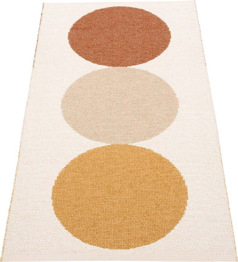 Okrově žluto-krémový vnitřní a venkovní koberec 70x140 cm Otto Harvest – Pappelina Pappelina