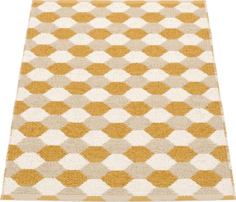 Okrově žlutý vnitřní a venkovní koberec 70x100 cm Dana Ochre – Pappelina Pappelina