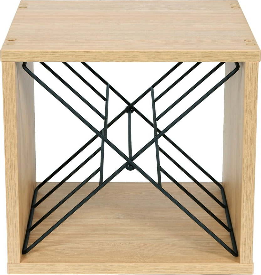 Regál na víno v dekoru jasanu v přírodní barvě počet lahví 12 36