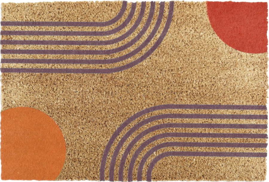 Rohožka z kokosového vlákna 60x90 cm Colour Abstract – Artsy Doormats Artsy Doormats