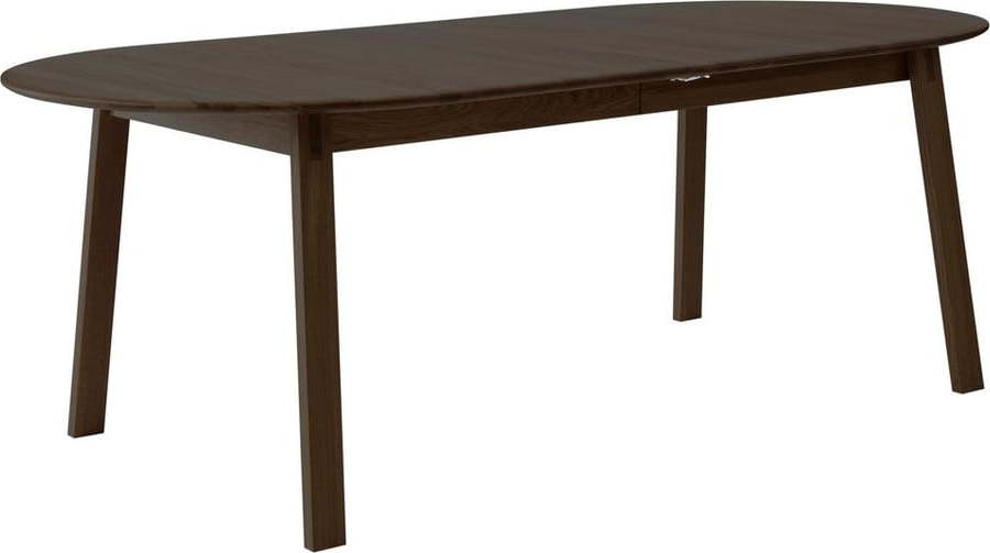 Rozkládací jídelní stůl s přídavnou deskou z dubového dřeva 100x220 cm Amalfi – Hammel Furniture Hammel Furniture