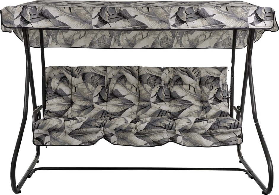 Šedá kovová zahradní houpačka Milano – Dajar Dajar