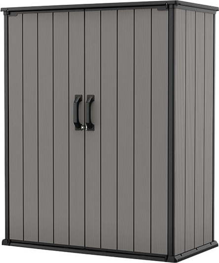 Šedá plastová zahradní skříň Tall – Keter Keter