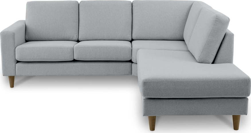 Šedá rohová pohovka (pravý roh) Focus – Scandic Scandic