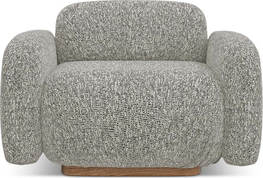 Šedé křeslo Ailani – Makamii Makamii