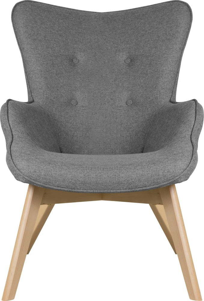 Šedé křeslo Niko – Ropez Ropez