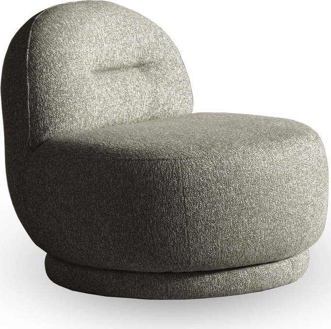 Šedo-hnědé křeslo Ovo – Miuform Miuform