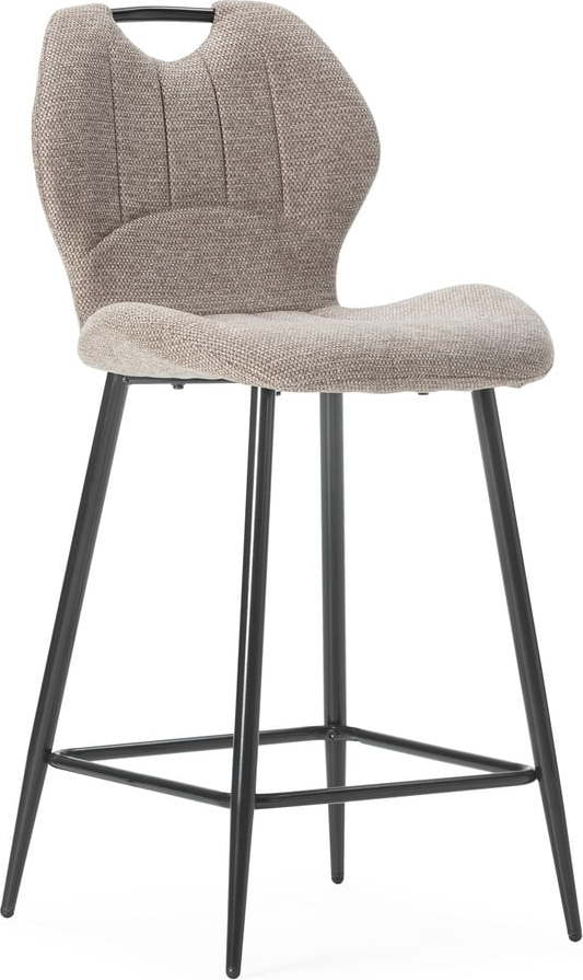 Světle hnědé barové židle v sadě 2 ks (výška sedáku 65 cm) Muli – Marckeric Marckeric