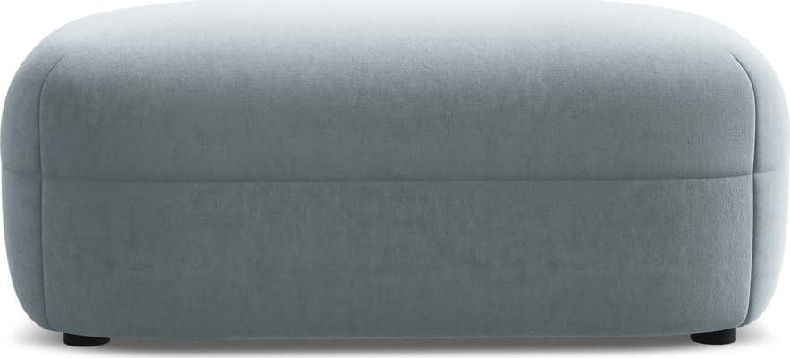 Světle modrá sametová podnožka Moana – Makamii Makamii