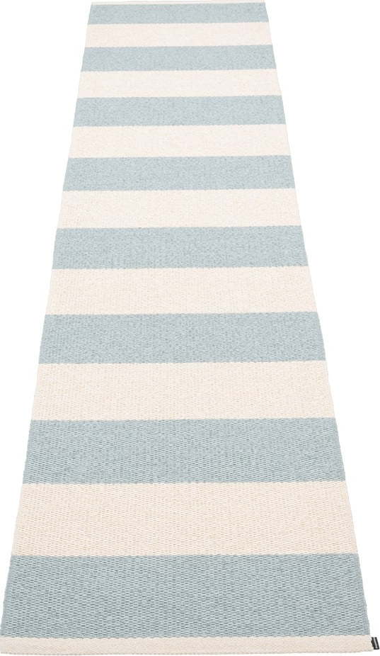 Světle modro-krémový vnitřní a venkovní běhoun 70x300 cm Bob Blue Fog – Pappelina Pappelina