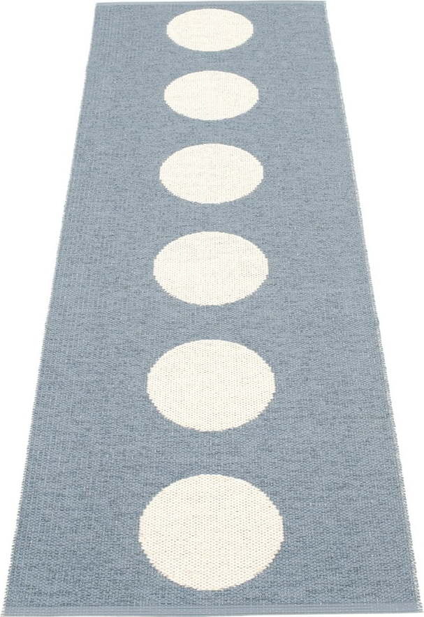 Světle modrý vnitřní a venkovní běhoun 70x225 cm Vera Storm – Pappelina Pappelina