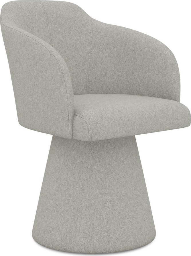 Světle šedá jídelní židle Kanoa – Makamii Makamii