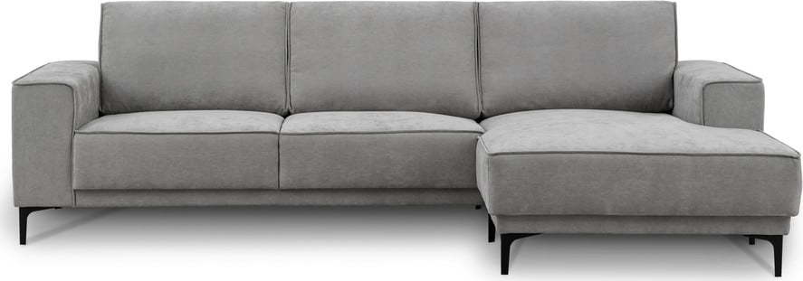 Světle šedá rohová pohovka (pravý roh) Copenhagen – Scandic Scandic