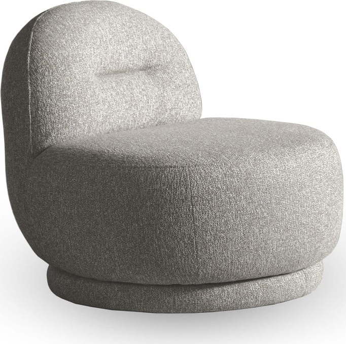 Světle šedé křeslo Ovo – Miuform Miuform