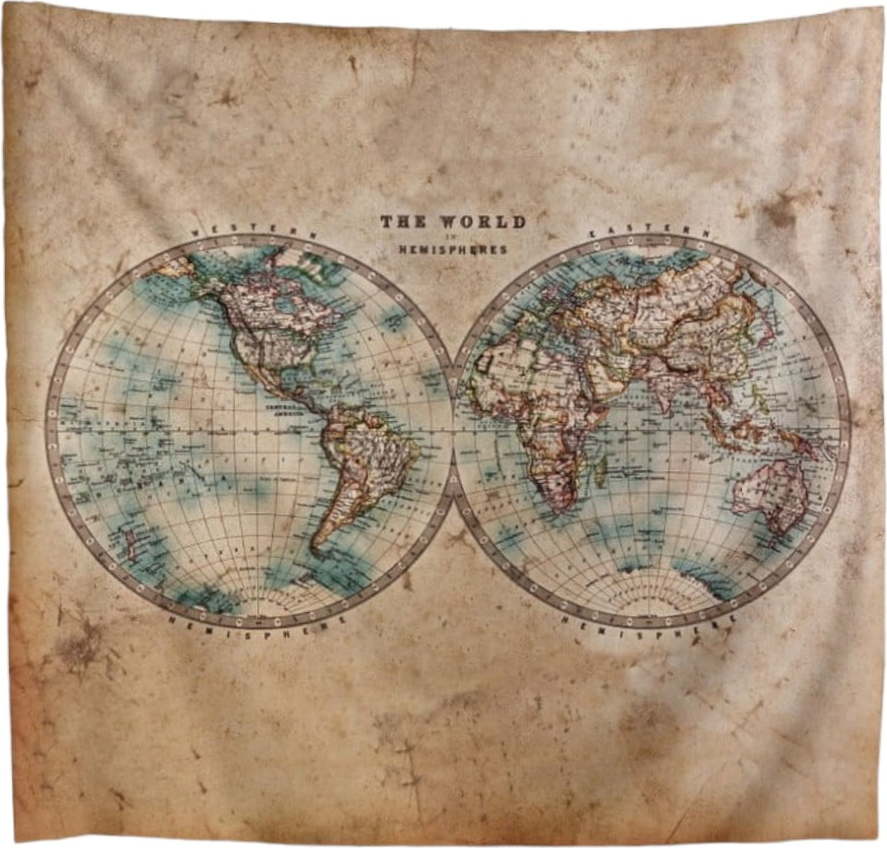 Tapiserie 140x140 cm The World – Really Nice Things Really Nice Things