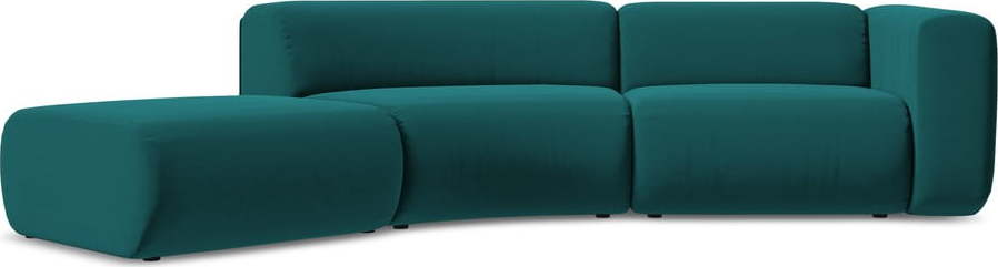 Tyrkysová sametová lenoška (levý roh) Ekahi – Makamii Makamii