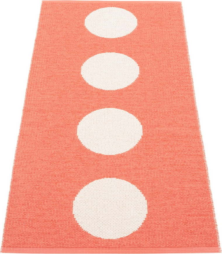Vnitřní a venkovní běhoun v lososové barvě 70x150 cm Vera Flamingo – Pappelina Pappelina