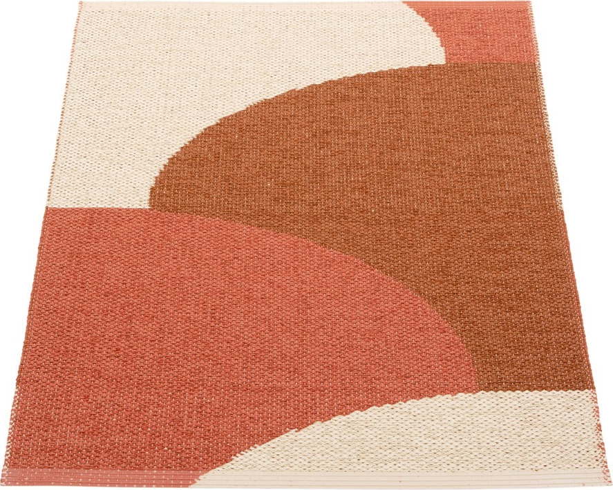 Vnitřní a venkovní koberec v cihlové barvě 70x90 cm Hill Brick Rust – Pappelina Pappelina