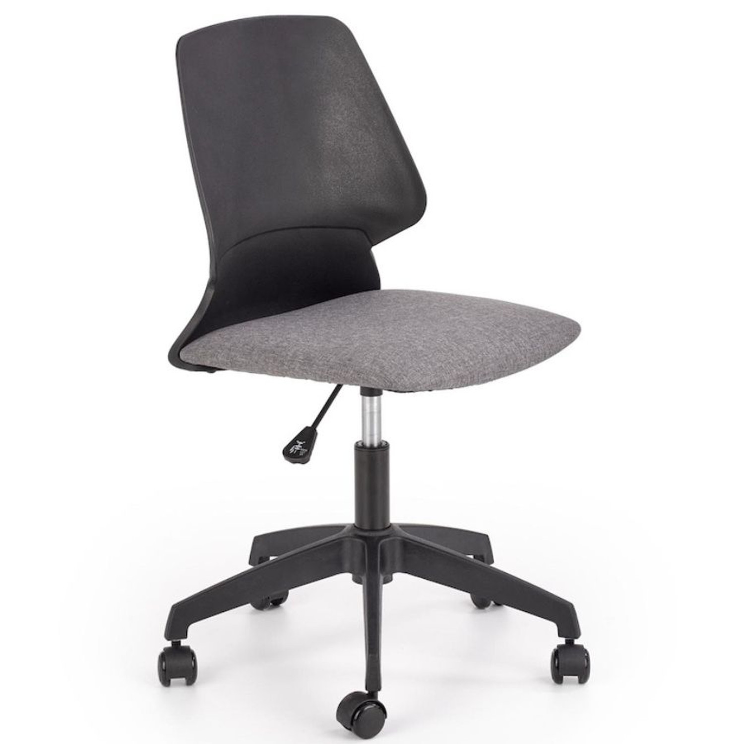 Dětská otočná židle GRAVITY - šedá/černá SG-nábytek