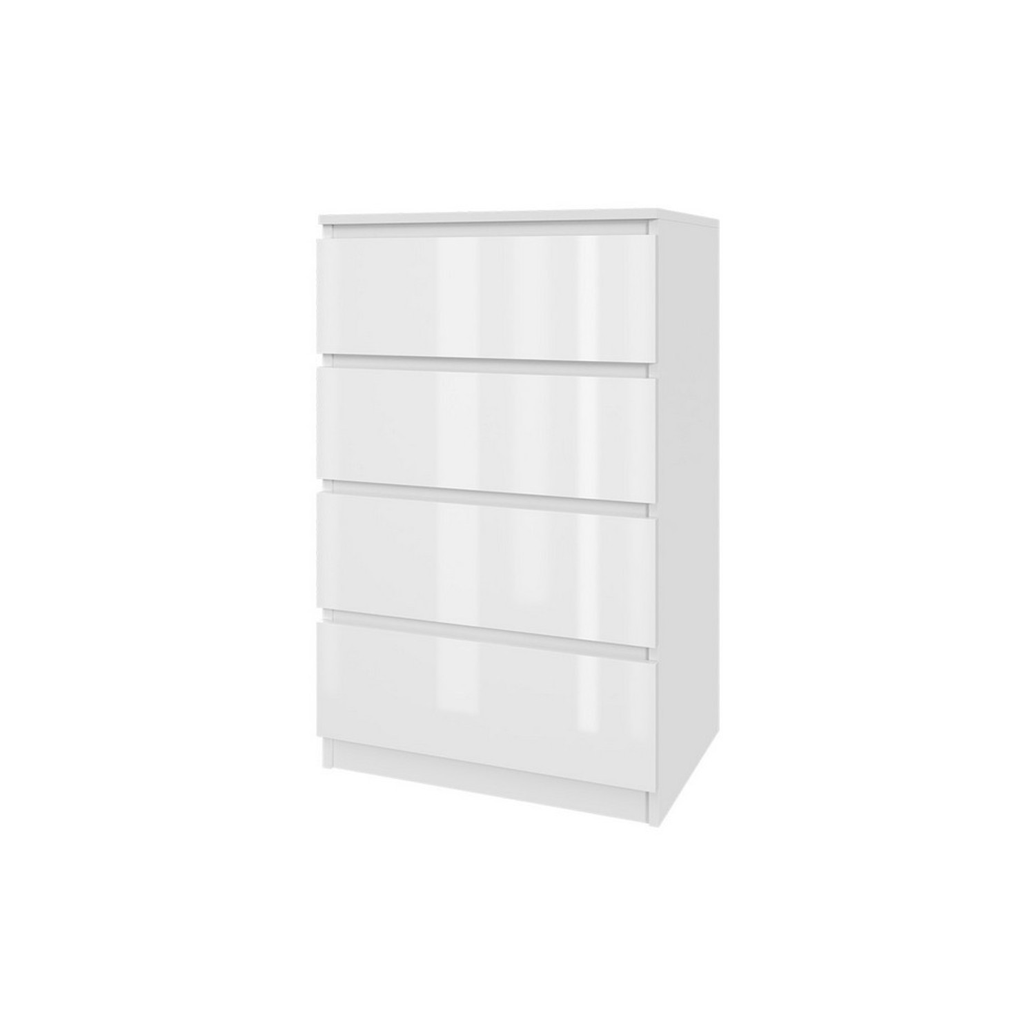 Komoda 60/4 - bílý lesk SG-nábytek