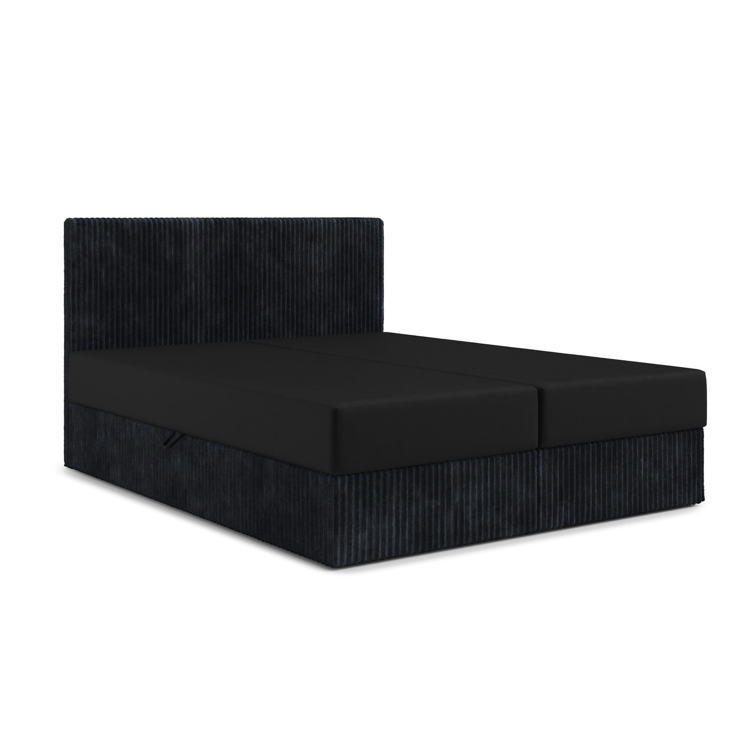 Čalouněná postel MOE s úložným prostorem 200x200 cm Růžová RIMALL